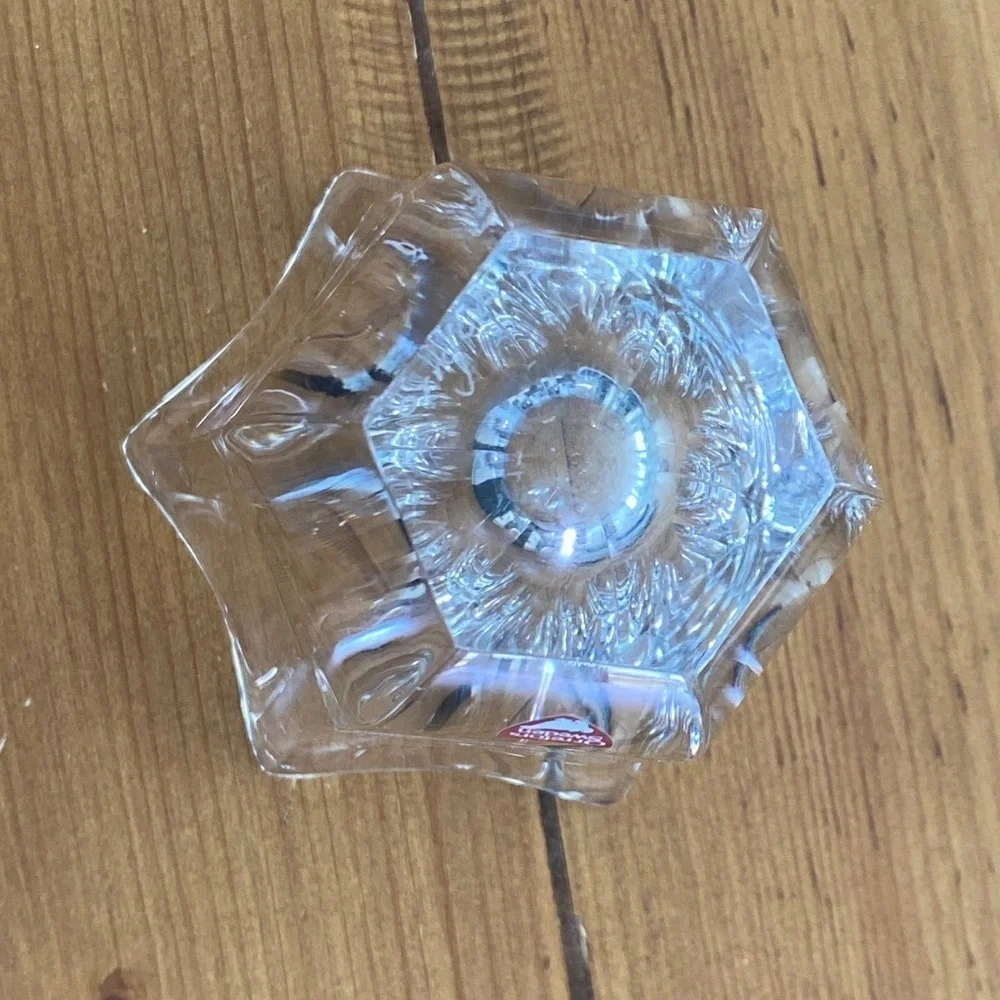 Vintage Crystal Vase by Orrefors Sweden